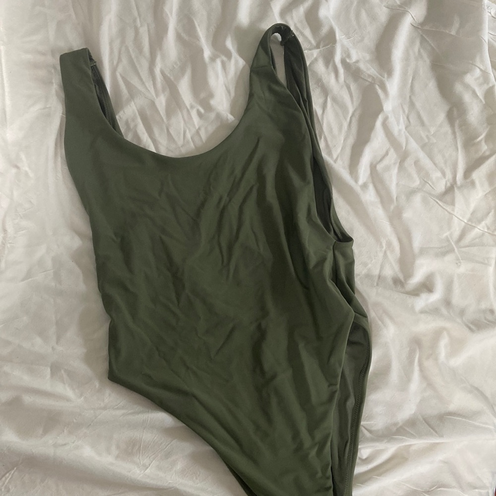 Aerie high high cut one piece
